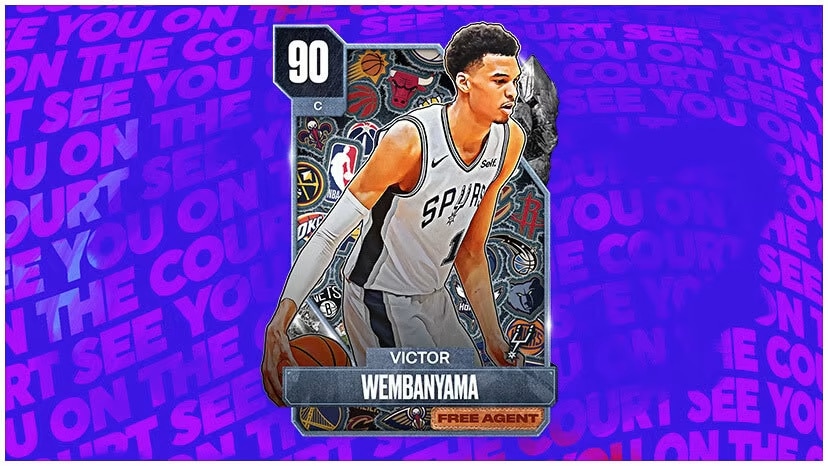 Wembanyama in NBA 2K24