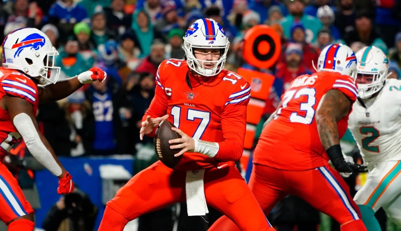 Josh Allen, Buffalo Bills quarterback.