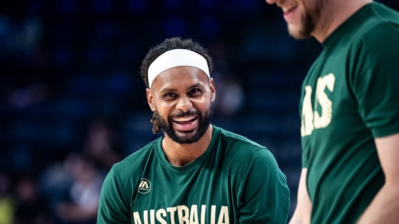 Patty Mills with Australia