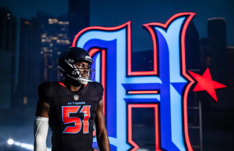 Texans Rebrand 2024 H Town