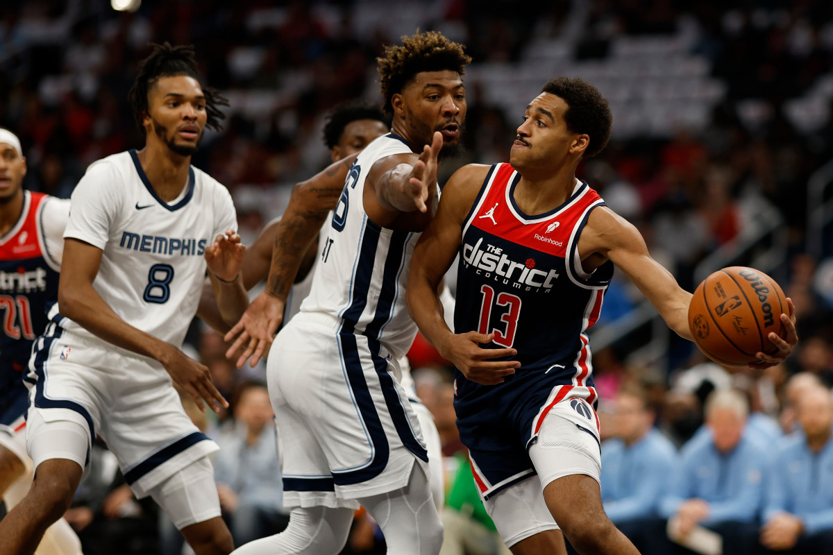 Jordan Poole with the Washington Wizards