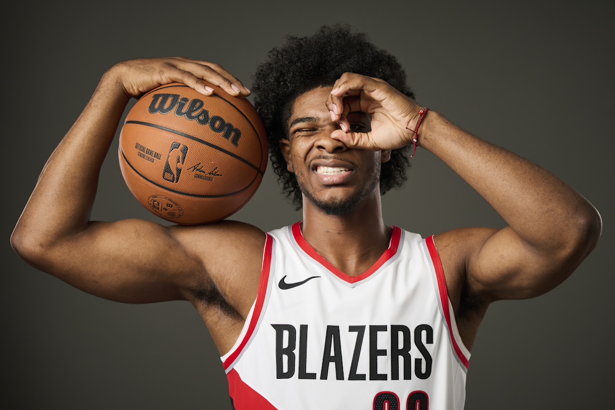 Scoot Henderson with the Blazers