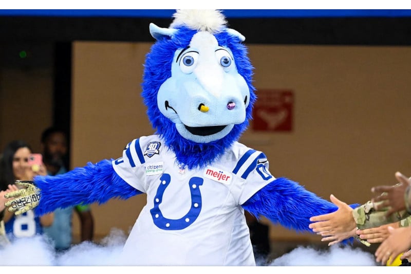 Blue Colts mascot