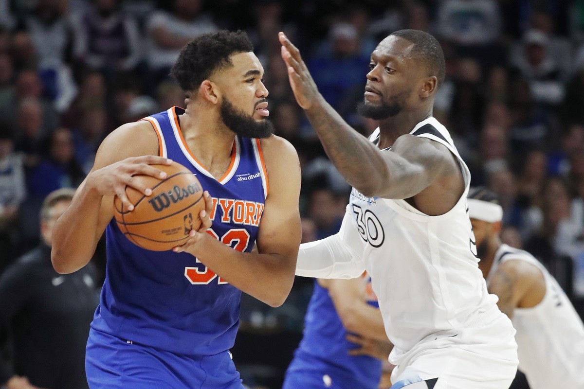 Karl-Anthony Towns and Julius Randle