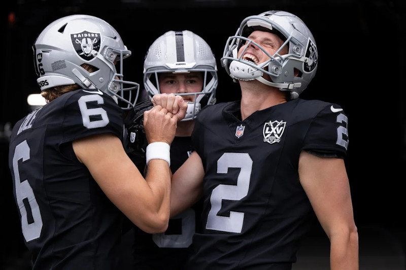 Raiders uniforms