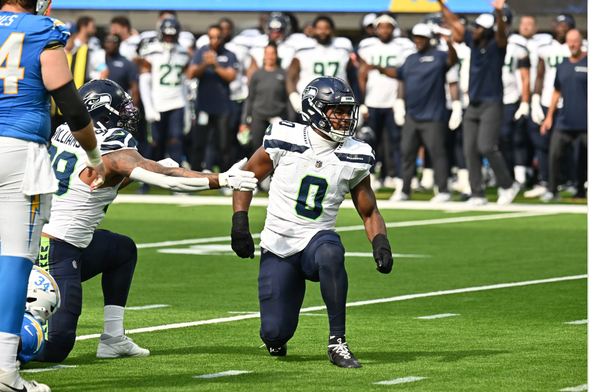 Tyrel Dodson with Seattle Seahawks first 2024 preseason game against Los Angeles Chargers