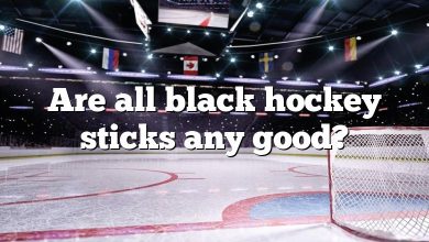 Are all black hockey sticks any good?