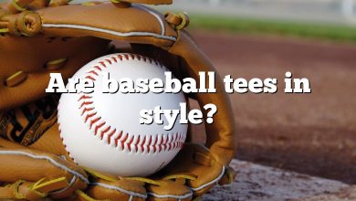 Are baseball tees in style?