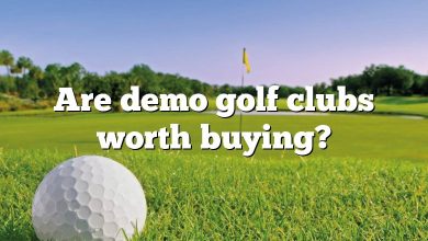 Are demo golf clubs worth buying?