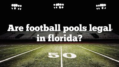 Are football pools legal in florida?