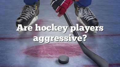 Are hockey players aggressive?