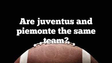 Are juventus and piemonte the same team?