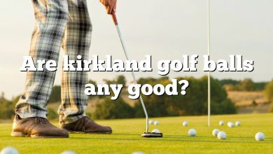 Are kirkland golf balls any good?