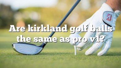 Are kirkland golf balls the same as pro v1?