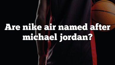 Are nike air named after michael jordan?