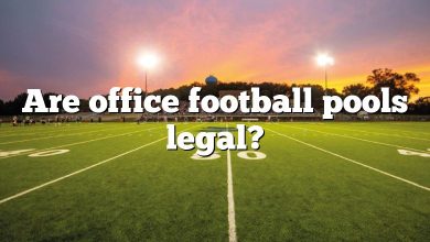 Are office football pools legal?