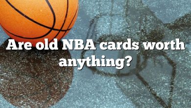 Are old NBA cards worth anything?