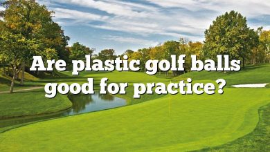 Are plastic golf balls good for practice?