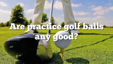 Are practice golf balls any good?