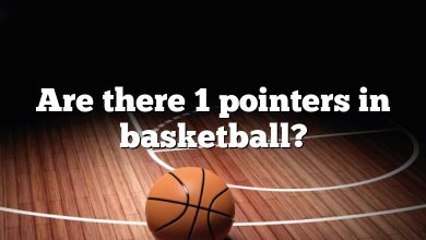 Are there 1 pointers in basketball?