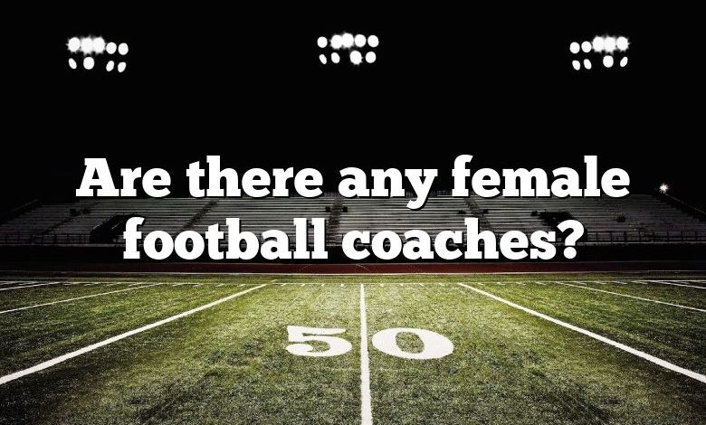 Are there any female football coaches?