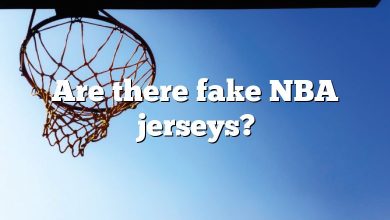 Are there fake NBA jerseys?