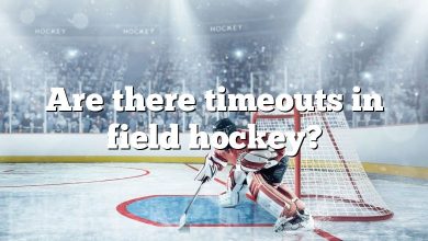 Are there timeouts in field hockey?