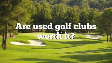 Are used golf clubs worth it?