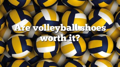 Are volleyball shoes worth it?