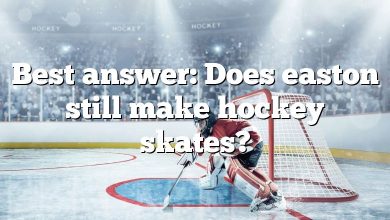 Best answer: Does easton still make hockey skates?