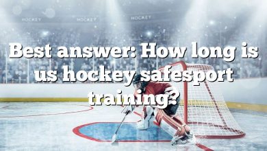 Best answer: How long is us hockey safesport training?