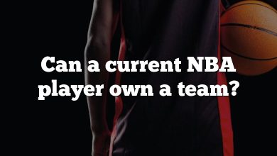 Can a current NBA player own a team?