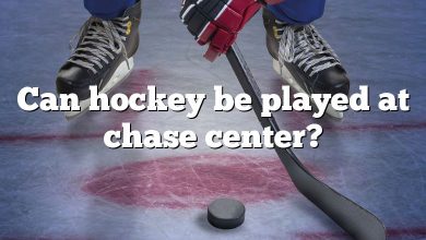 Can hockey be played at chase center?