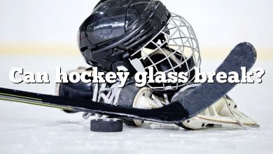 Can hockey glass break?