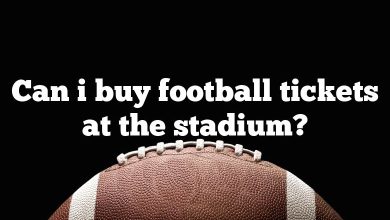 Can i buy football tickets at the stadium?