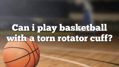 Can i play basketball with a torn rotator cuff?