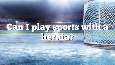 Can I play sports with a hernia?