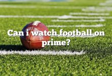 Can i watch football on prime?