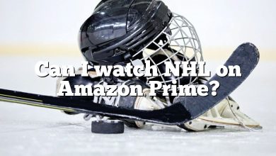 Can I watch NHL on Amazon Prime?