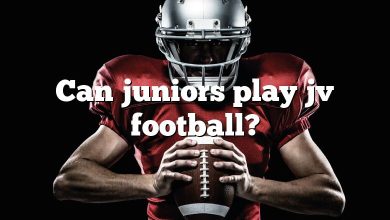 Can juniors play jv football?