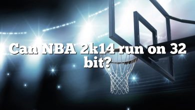 Can NBA 2k14 run on 32 bit?