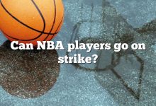 Can NBA players go on strike?