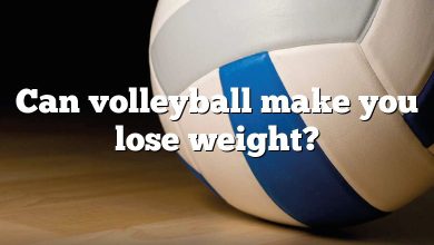 Can volleyball make you lose weight?