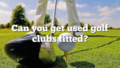 Can you get used golf clubs fitted?