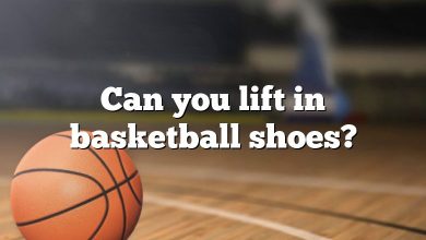 Can you lift in basketball shoes?