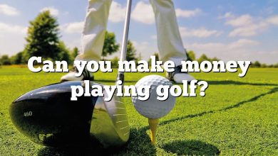 Can you make money playing golf?