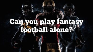 Can you play fantasy football alone?