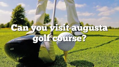 Can you visit augusta golf course?