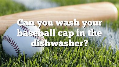 Can you wash your baseball cap in the dishwasher?