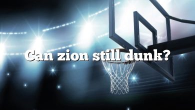 Can zion still dunk?